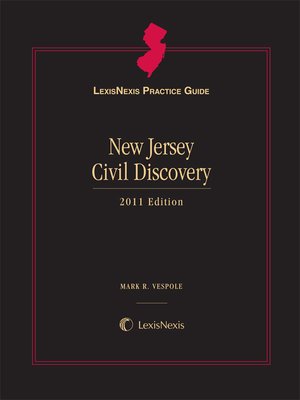 cover image of New Jersey Civil Discovery